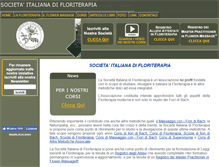 Tablet Screenshot of floriterapia.org